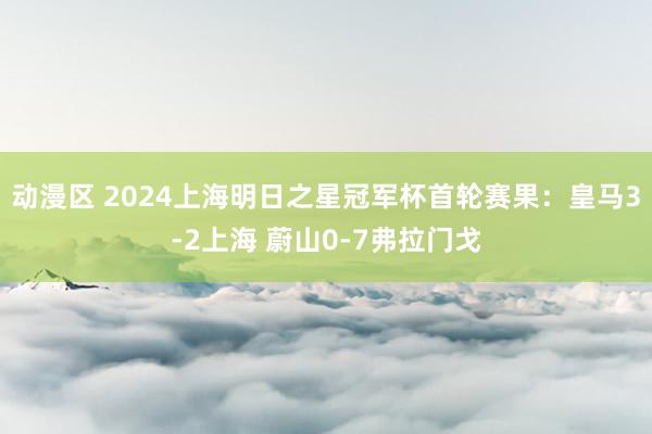 动漫区 2024上海明日之星冠军杯首轮赛果：皇马3-2上海 蔚山0-7弗拉门戈