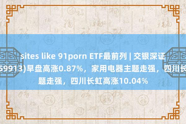 sites like 91porn ETF最前列 | 交银深证300价值ETF(159913)早盘高涨0.87%，家用电器主题走强，四川长虹高涨10.04%